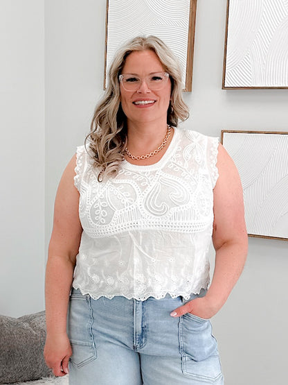 Jensen Top in Coconut