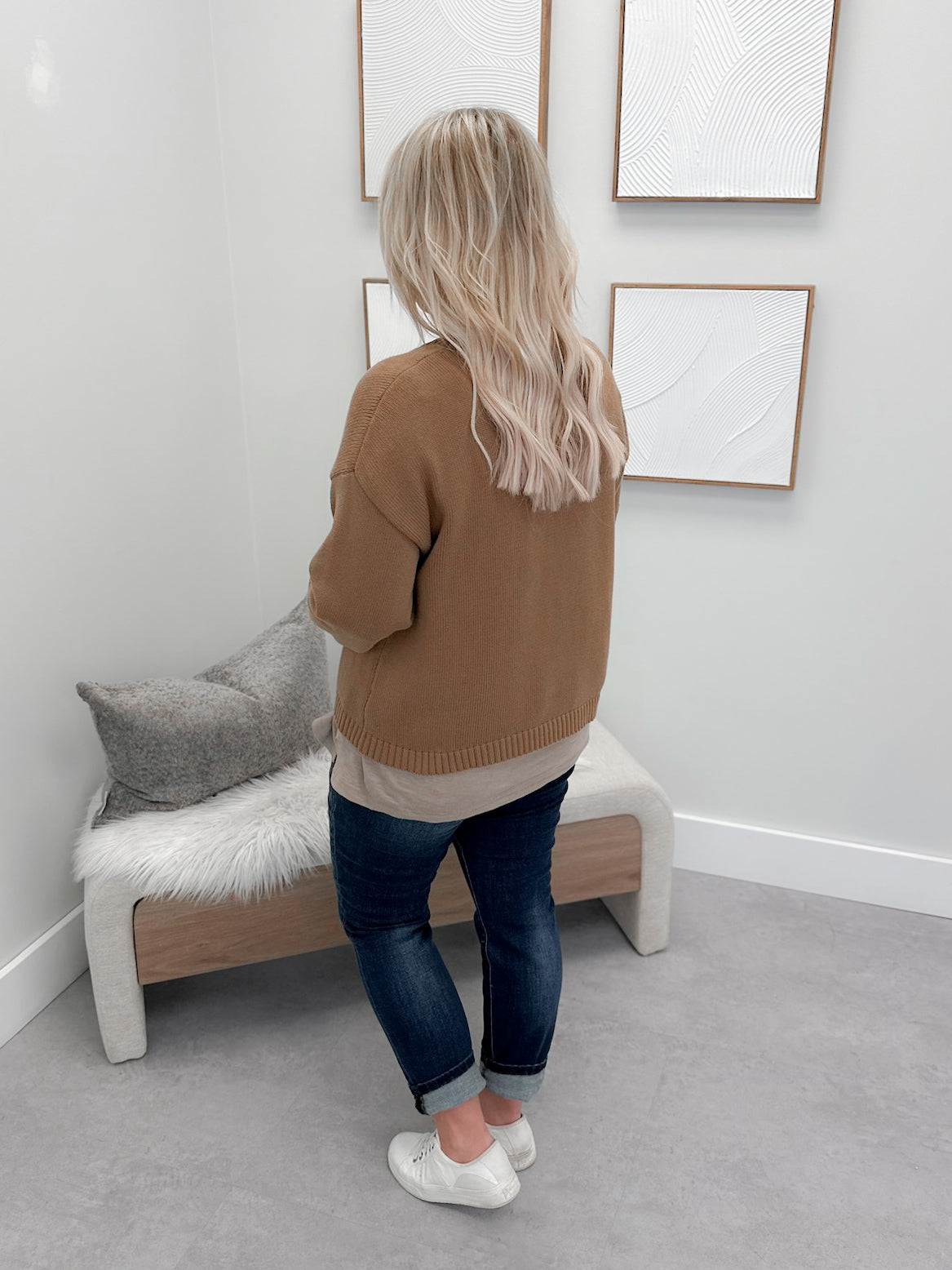 Trout Sweater in Mocha