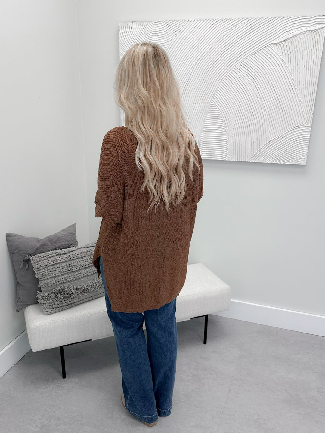 Adrianna Sweater in Brown