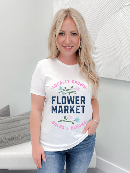 Flower Market Graphix Tee