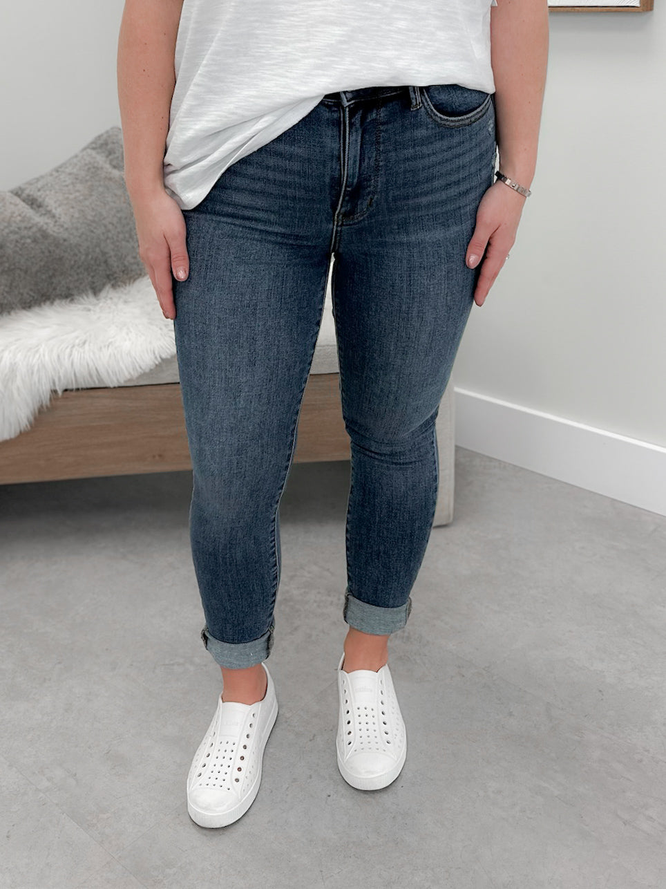 Hansen High Rise Skinny Jean by Judy Blue