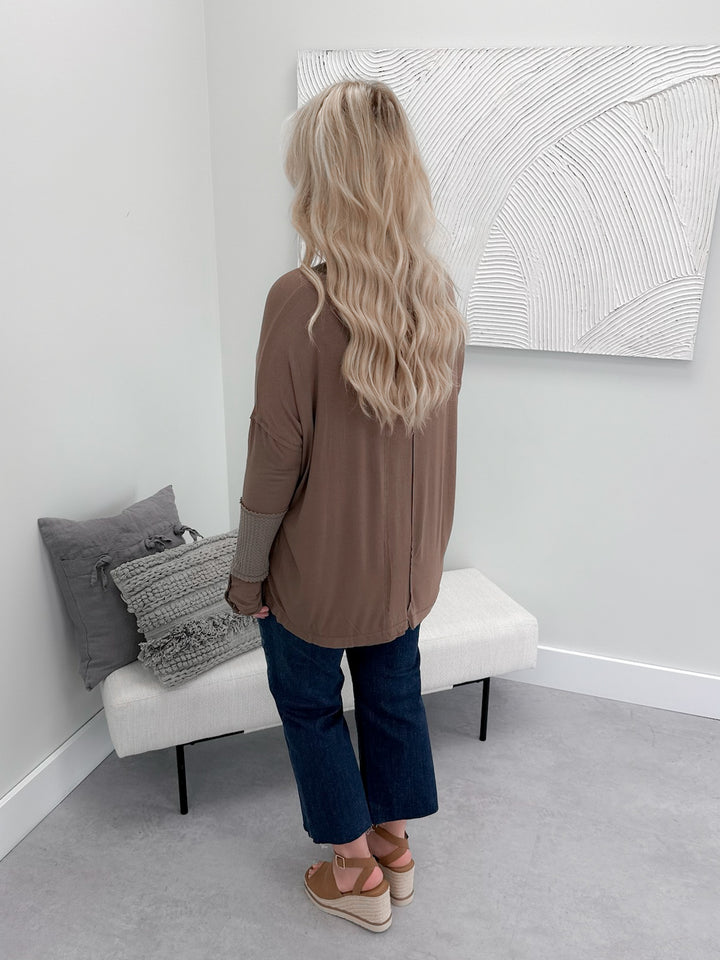 Rio Long Sleeve in Mocha