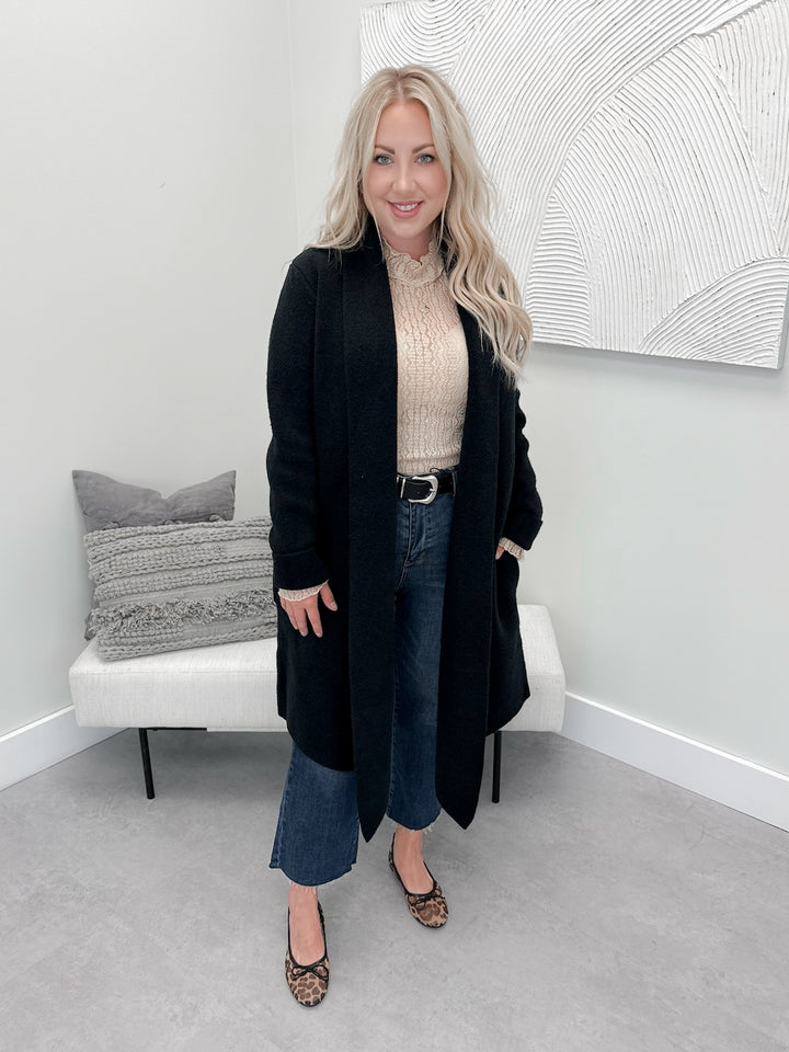 Reggie Coatigan in Black