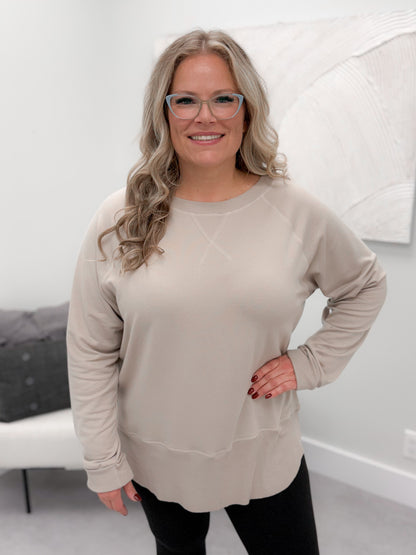 707 Long Sleeve in Stone by Twenty Nine The Label