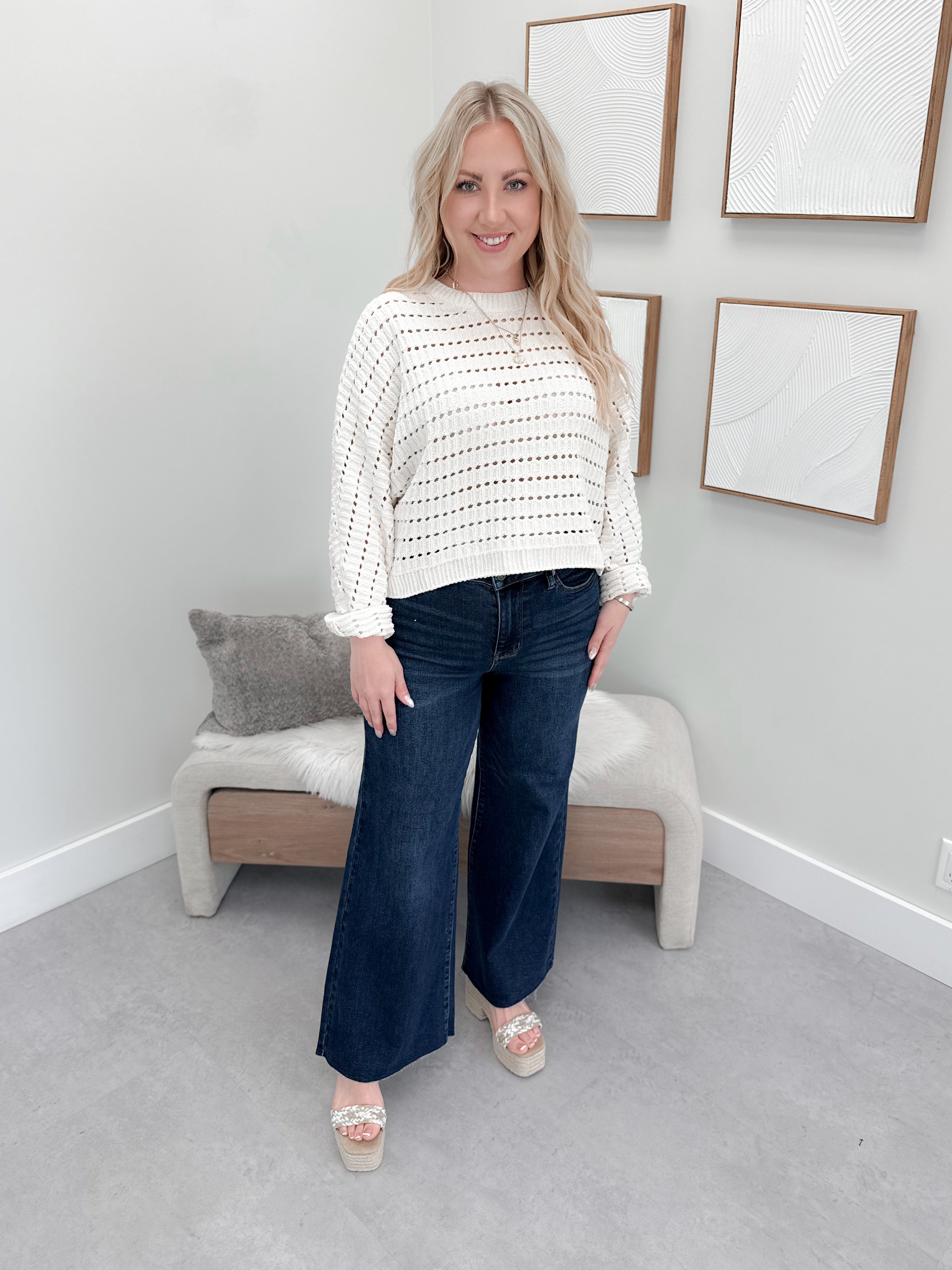 Irene Sweater in Cream