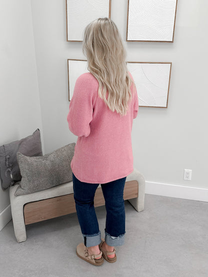 Storm Long Sleeve in Dusty Rose