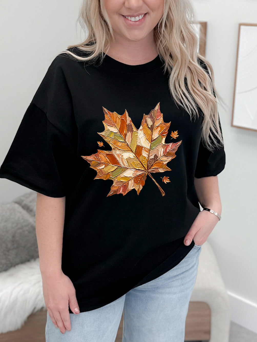 Leaves Are Changing Graphix Tee