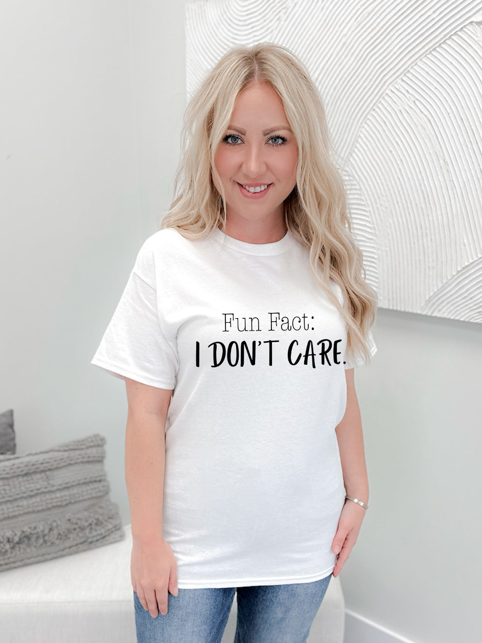 I Don't Care Graphix Tee