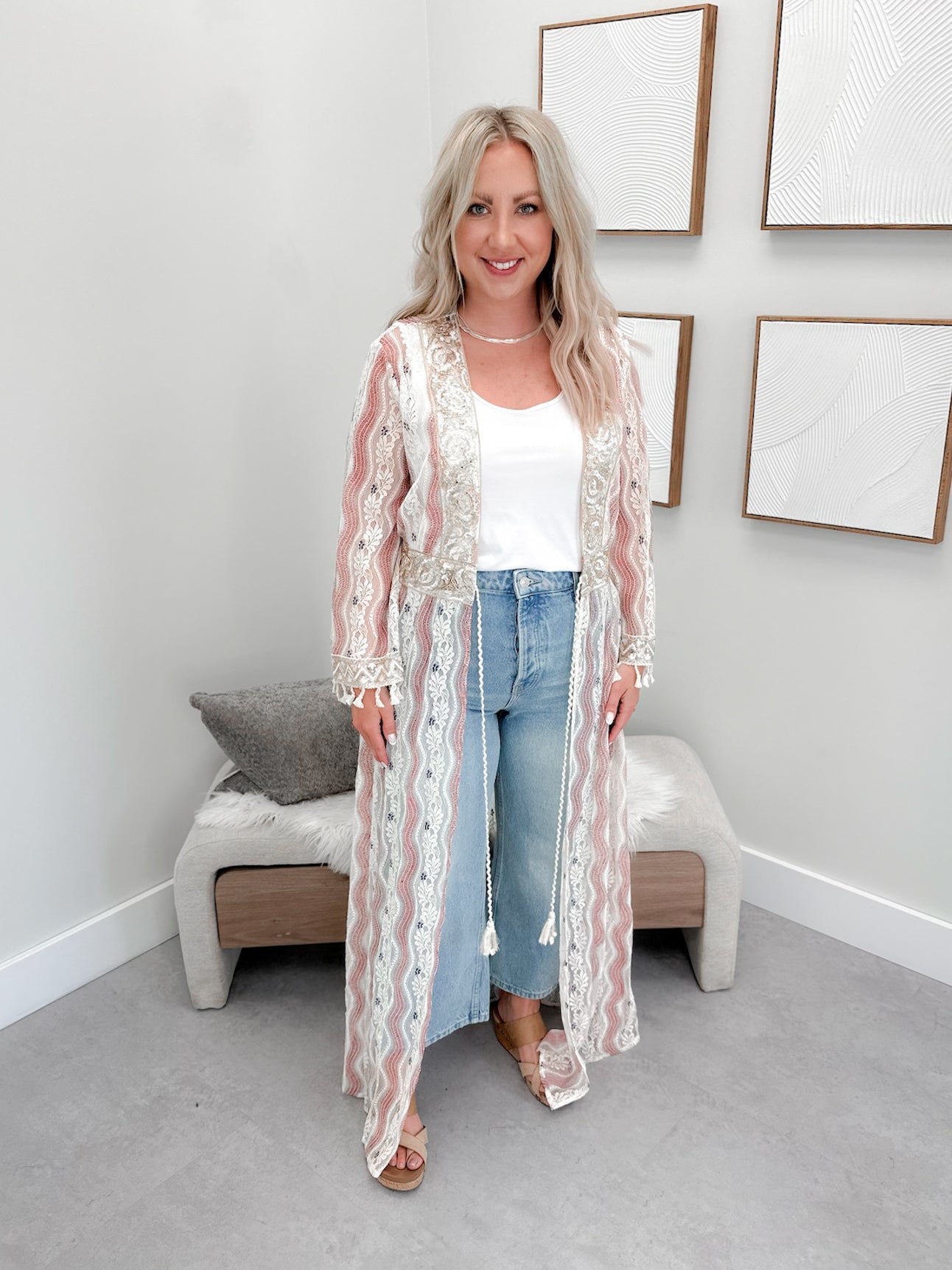 Glimmer Lace Cardigan