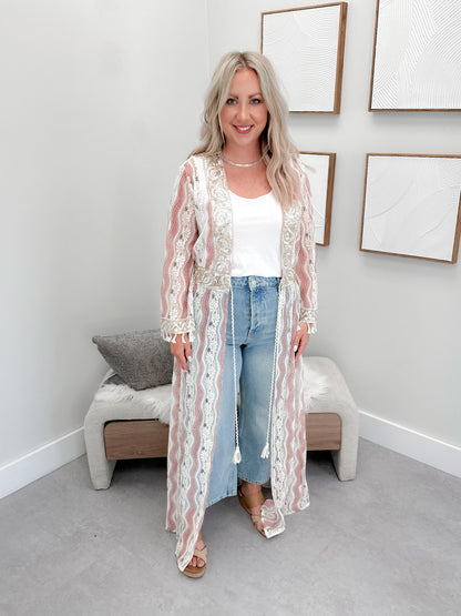 Glimmer Lace Cardigan