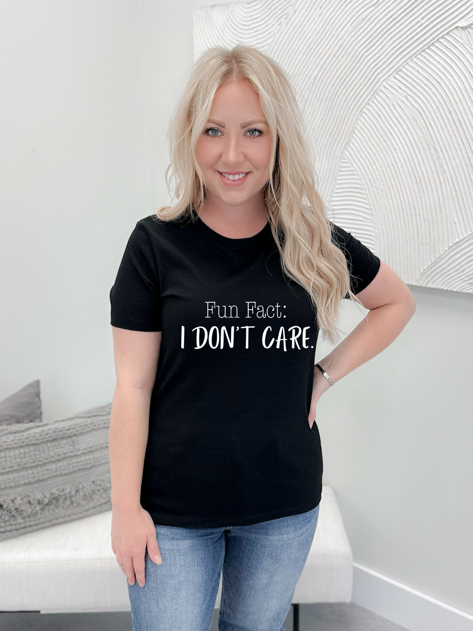 I Don't Care Graphix Tee