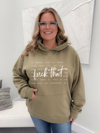F*** That Graphix Pullover / Hoodie