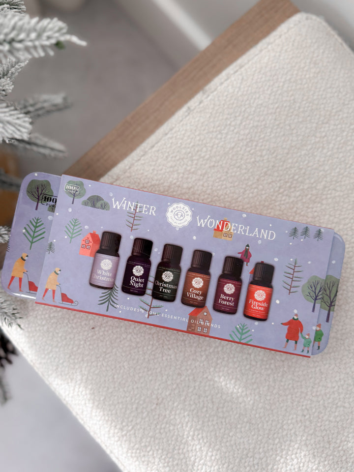 Winter Wonderlalnd Essential Oil Tin Set of 6