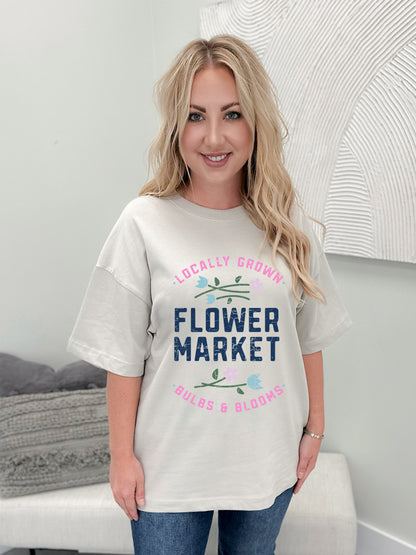 Flower Market Graphix Tee