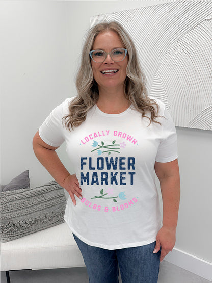 Flower Market Graphix Tee