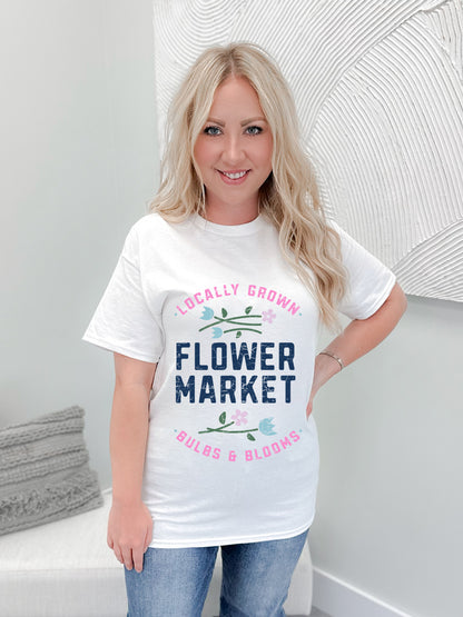 Flower Market Graphix Tee