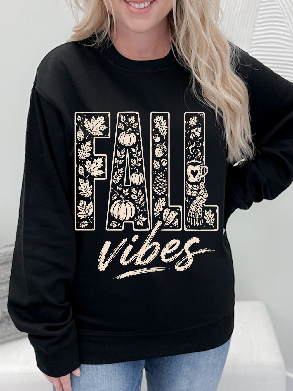 Fall Vibes Graphix Pullover
