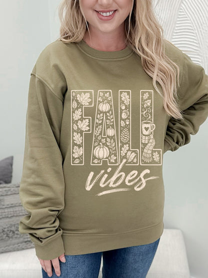 Fall Vibes Graphix Pullover