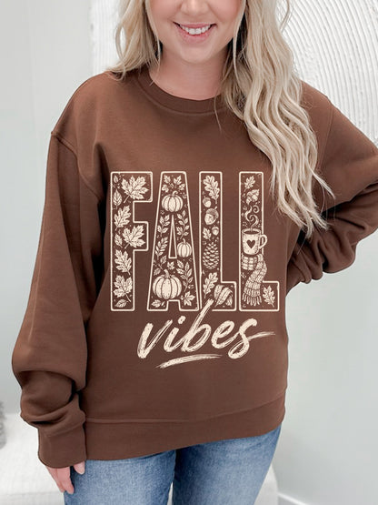 Fall Vibes Graphix Pullover