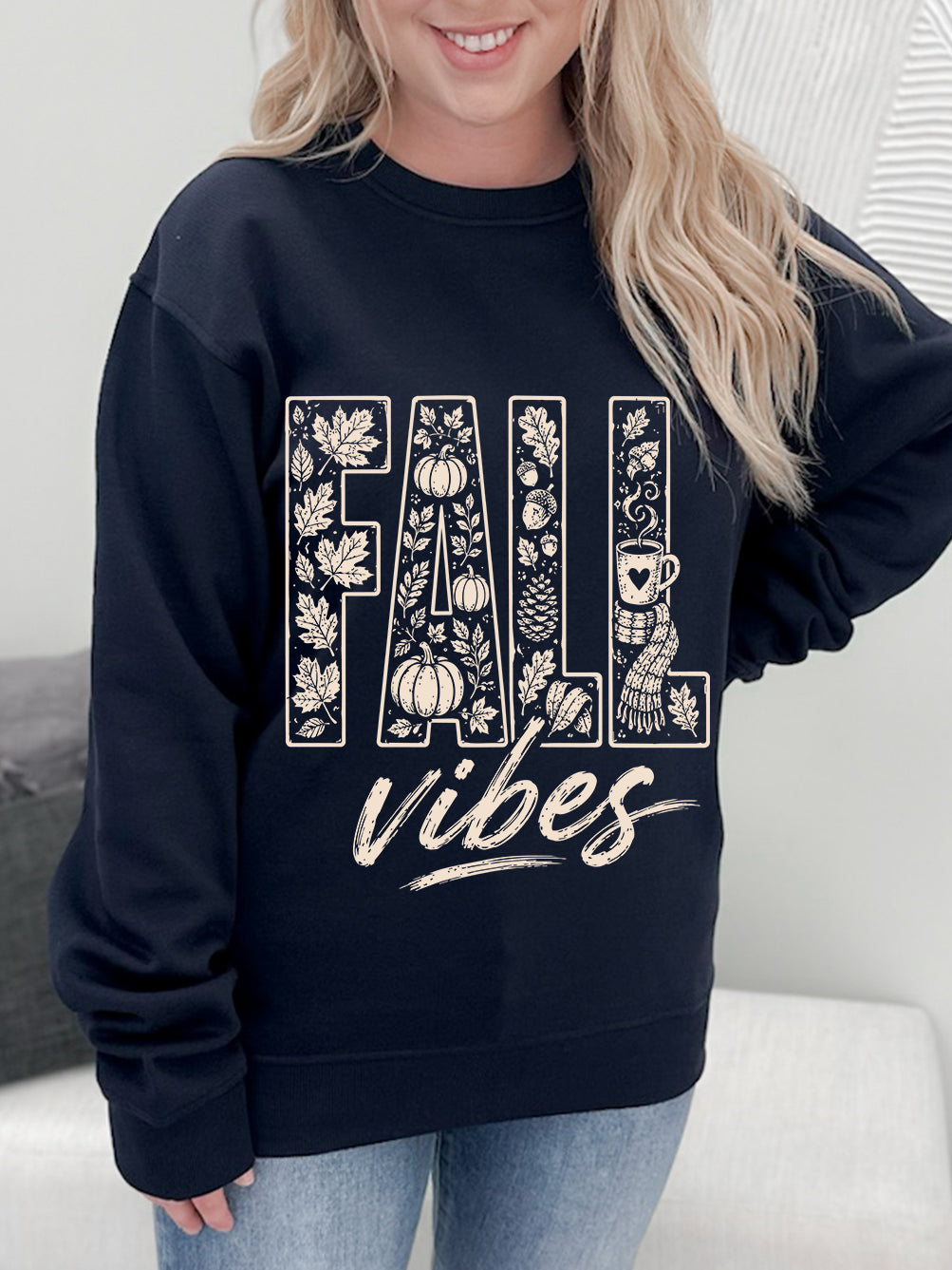 Fall Vibes Graphix Pullover