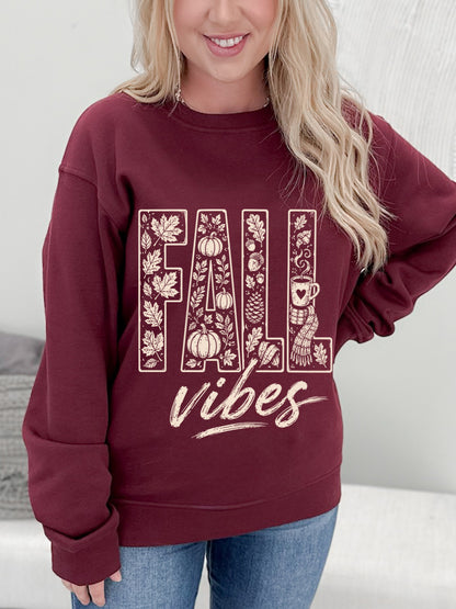 Fall Vibes Graphix Pullover