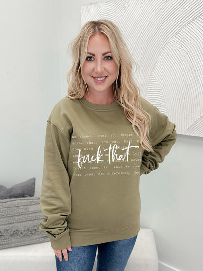 F*** That Graphix Pullover / Hoodie