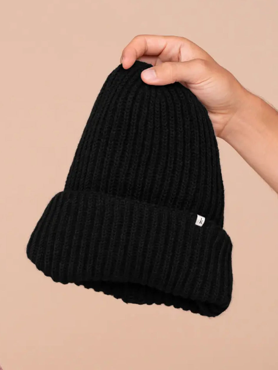 Glazey Satin-Lined Beanie by Kitsch