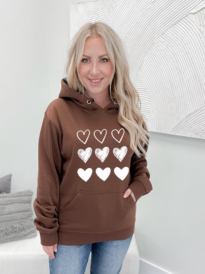 White Heart Stamps Graphix Pullover / Hoodie