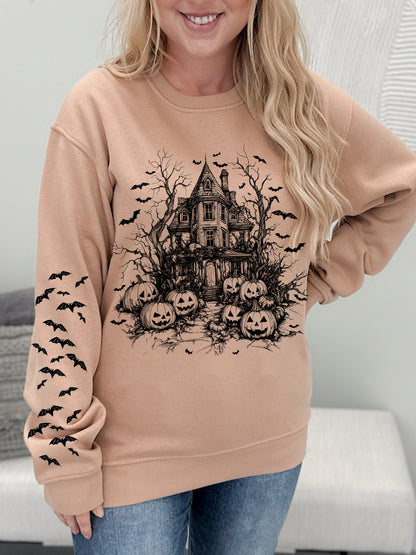 Haunted House Graphix Pullover / Hoodie