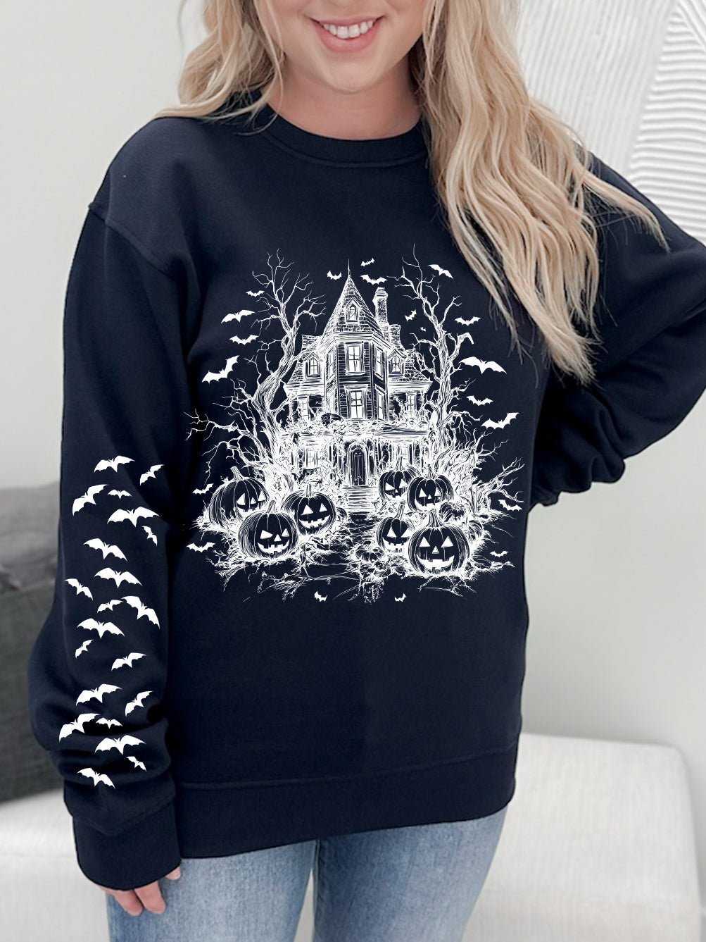 Haunted House Graphix Pullover / Hoodie