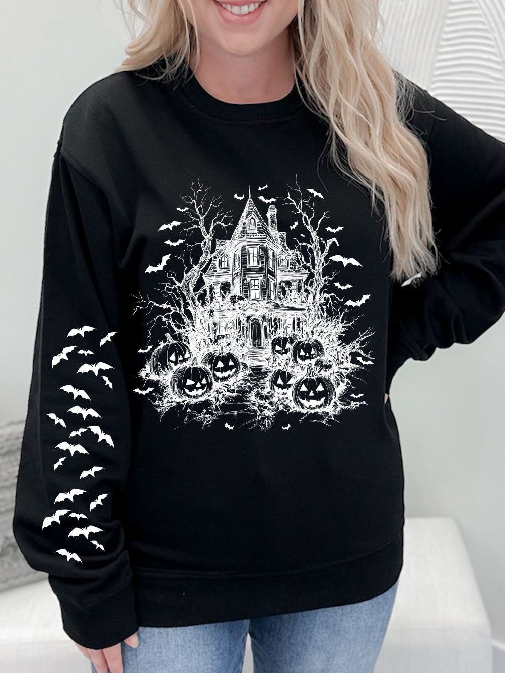 Haunted House Graphix Pullover / Hoodie