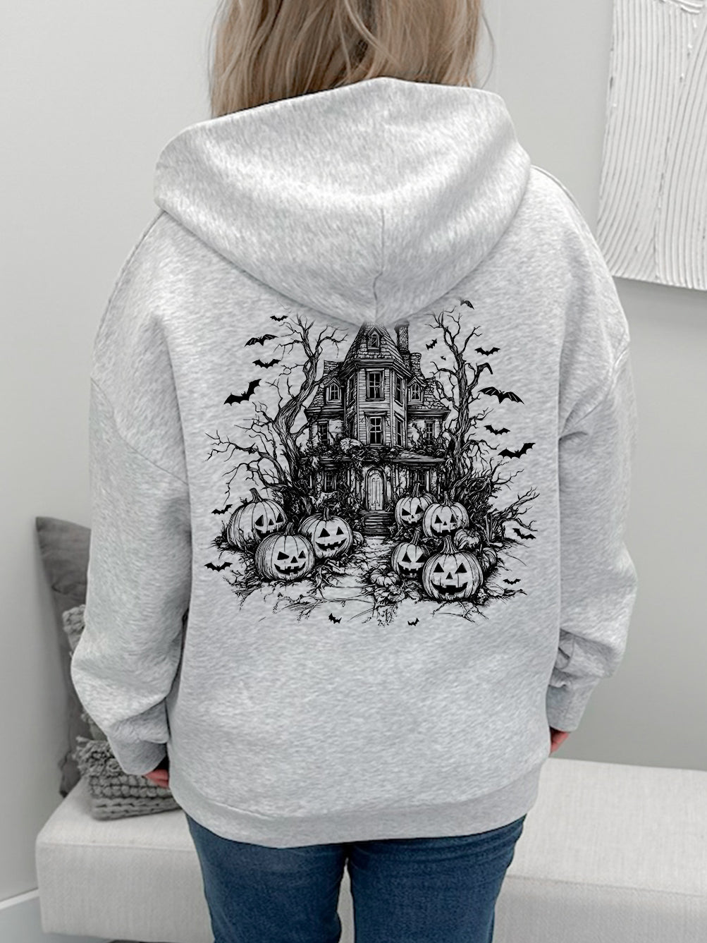 Haunted House Graphix Pullover / Hoodie