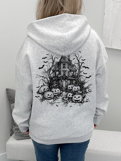 Haunted House Graphix Pullover / Hoodie
