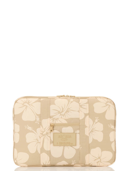 Hana Hou Laptop Case in Creme Dune by Aloha