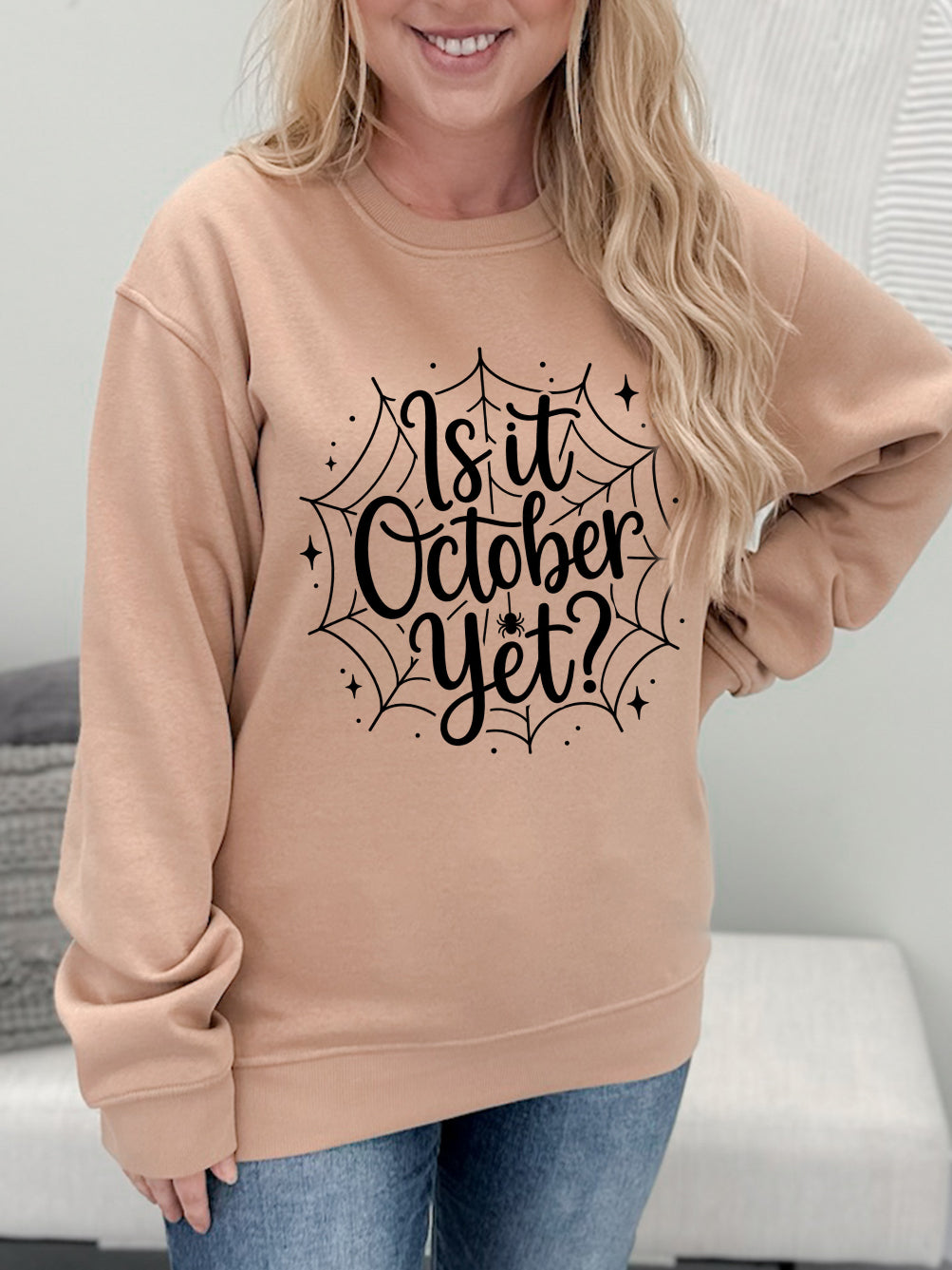 Is It October Yet Graphix Pullover