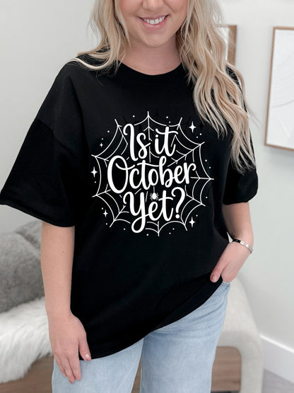 Is It October Yet Graphix Tee