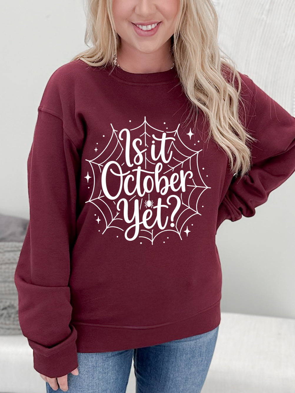 Is It October Yet Graphix Pullover