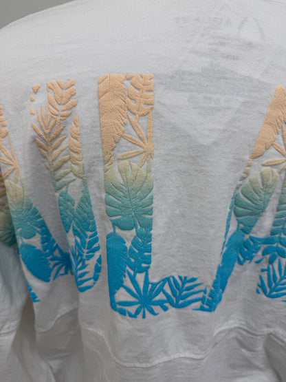 #34-  Spirit Jersey White Long Sleeve Size M