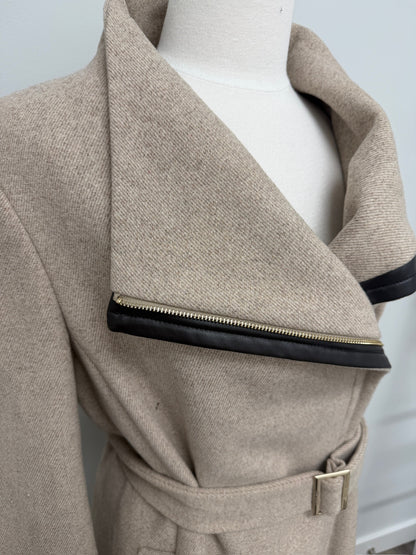 #240- Calvin Klein Wool Coat Size 14