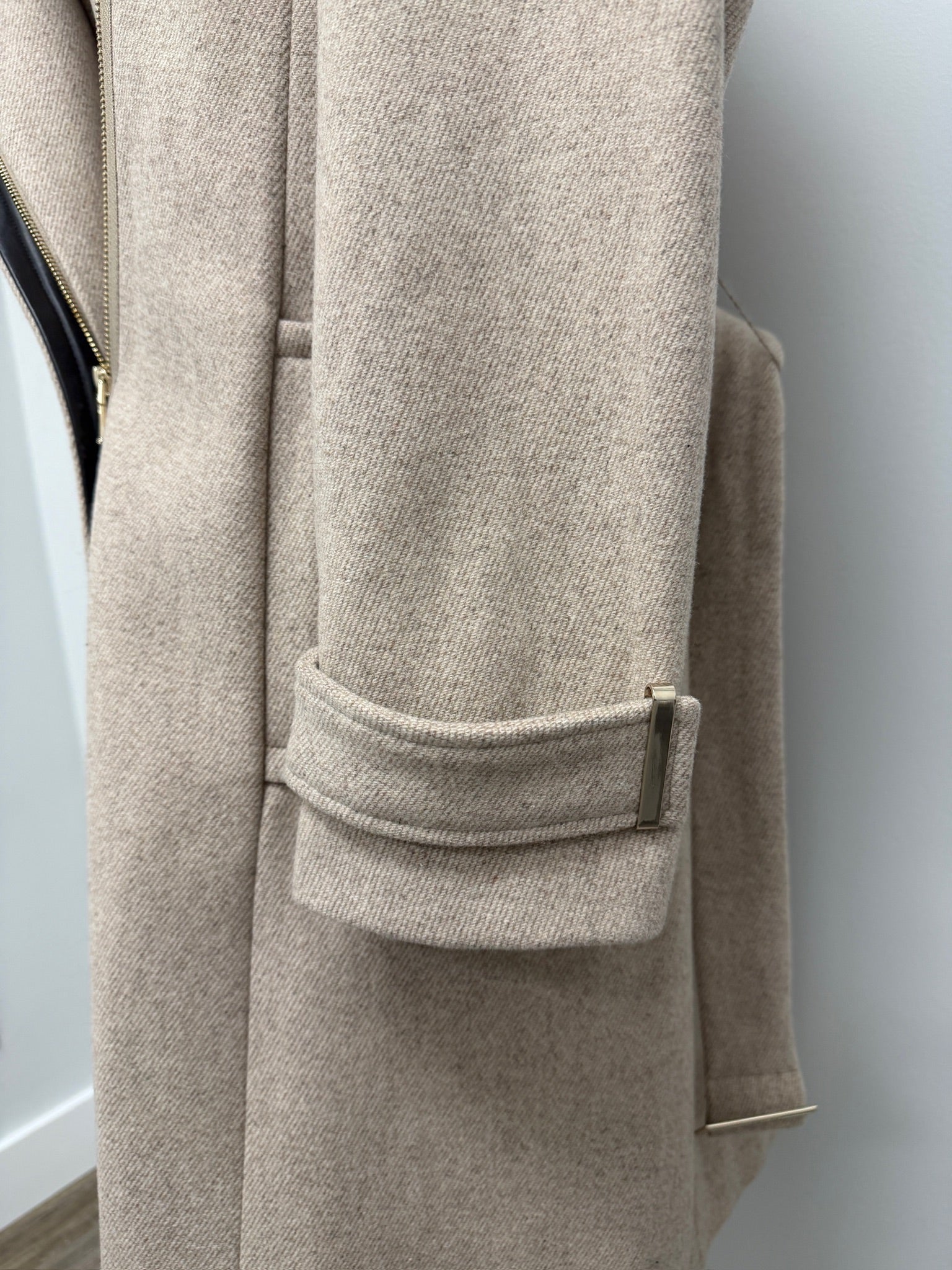 #240- Calvin Klein Wool Coat Size 14