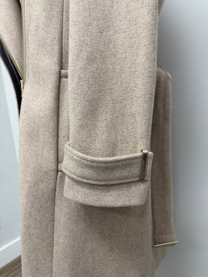#240- Calvin Klein Wool Coat Size 14