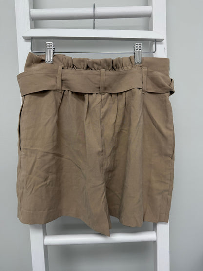 #250- Paper Bag Taupe Shorts SIze M