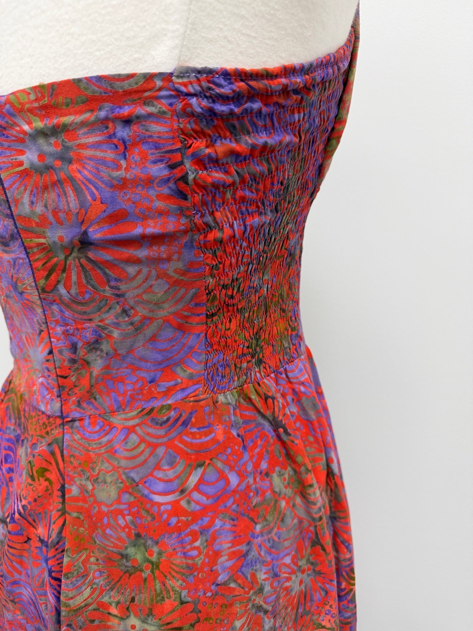 #268- Bali Batiks Dress Size S