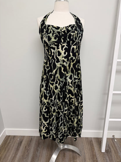 #269- Bali Batiks Dress Black Size M