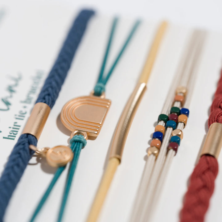Imagine Hair Tie Bracelet Set by K'lani