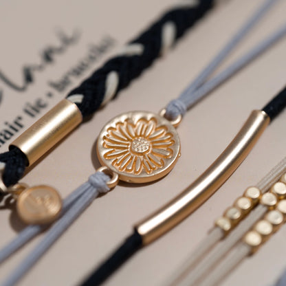 Inspire Hair Tie Bracelet Set by K'lani