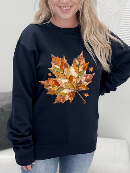 Leaves Are Changing Graphix Pullover