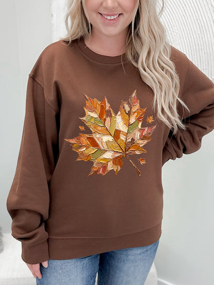 Leaves Are Changing Graphix Pullover