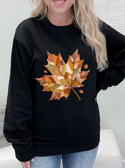 Leaves Are Changing Graphix Pullover