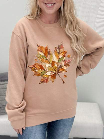 Leaves Are Changing Graphix Pullover